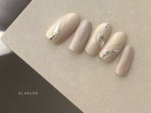 ブランロール 中目黒店(Blanl'or)/シンプルラメニュアンスネイル
