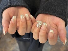 ネイルコテージ 新宿南口店(Nail cottage)/ガラスフレンチ