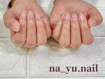 ナユネイル(na_yu.nail)/自爪風クリアネイル 218