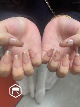 東海最大級ネイルサロン by レディスペネイル 名駅店/ラメフレンチ