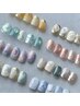 【ご新規様/ネイル】定額ニュアンスアートデザイン ¥8900→¥6800