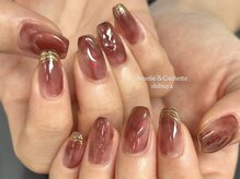 アメリアンドカシェット(Amelie&Cachette)/ニュアンスネイル:aoi