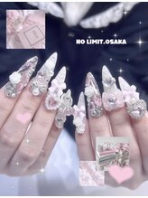 ノーリミットオオサカ 心斎橋(NOLIMIT.OSAKA)/持ち込み/長さだし/つけ放題