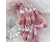 プティネイル(Puty Nail)/キティちゃんゴテゴテネイル