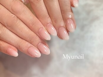 ミュウ ネイル(Myu nail)/グラデーションネイル