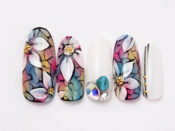 ネイリックス アヴェニール(NAILX avenir)/スタンドグラス風
