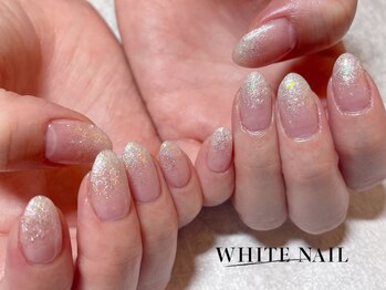 ホワイトネイル 武蔵小杉店(WHITE NAIL)/ラメグラデーション