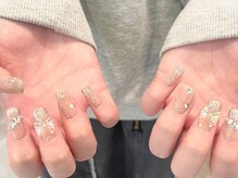 ビューティービースト フォー ネイルアンドアイラッシュ 並木店(beauty:beast)/リボンネイル