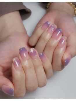 サムズアップネイル(thumbs up nail)/ハンド自由デザイン