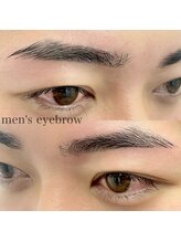 アイラッシュサロン ブラン 住道店(Eyelash Salon Blanc)/メンズアイブロウbefore→after