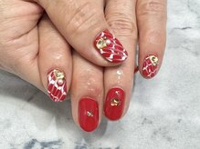 クォーターリゾートネイル(QUARTER RESORT nail)/バレンタインネイル☆