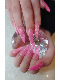 Lサイズワンカラーネイル￥9500