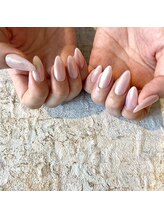 プライベートネイルサロン キャンバス(CANVAS)/シンプルネイル　オーロラ