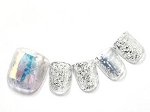 コルン/オーロラフィルムネイル