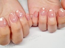 ネイルフロンティア 吉祥寺(NAIL FRONTIER)/ハートホロネイル5480円～