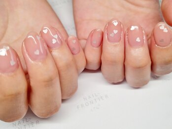 ネイルフロンティア 吉祥寺(NAIL FRONTIER)/ハートホロネイル5480円~