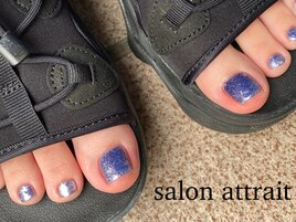 フットシンプルネイル