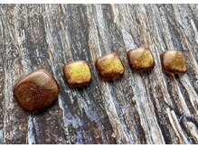 アルーシェ 平井(Alushe)/【フット】琥珀ネイル¥8,000