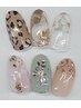 【オフ込み】シンプル上品オフィスネイル