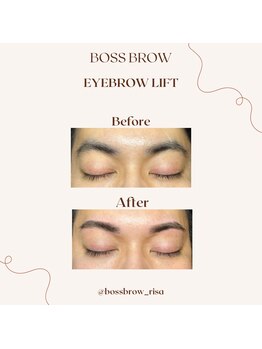ボス ブロウ 天白店(BOSS BROW)/【メンズ眉毛】before &nbsp;after