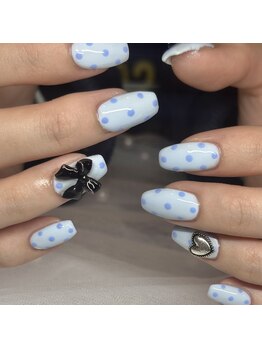 NEWトレンド☆ドットネイル