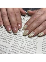 ユーネイル(YW nail)/キレイめにゅあんすネイル