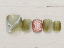 塗りかけ×大理石風 4990円