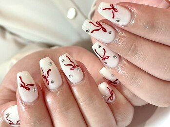 キャッツアイ東京 新宿店(Cat's eye TOKYO)/リボンネイル
