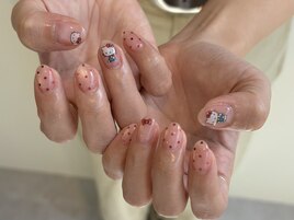 ドットネイル　パラジェル