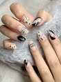 ベリッシマ(Bellissima)&nbsp;シンプルなデザインだとオフ込みで 約1時間半で仕上げる事が可能