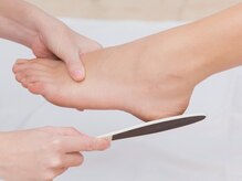 クラスネイル 二子玉川(CLASS NAIL)の雰囲気(大人気の角質ケア付きフットワンカラー。)
