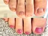 FOOT【深爪矯正　高技術！足の爪がない方！】美しい長さに1カラー付き