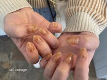 ネイルコテージ 新宿南口店(Nail cottage)/モヤモヤネイル　６６００円