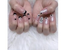 バベル 北堀江店(Babel)/ハートネイル &nbsp;¥8000