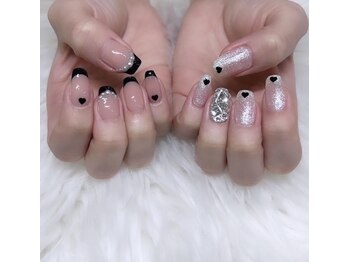 バベル 北堀江店(Babel)/ハートネイル &nbsp;¥8000