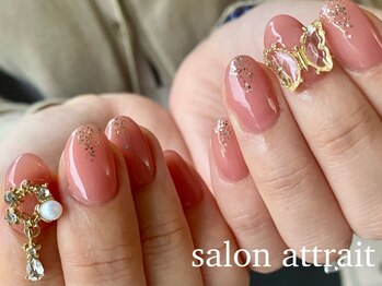 サロン アトレ(Salon attrait)/持込シンプルコース¥5500