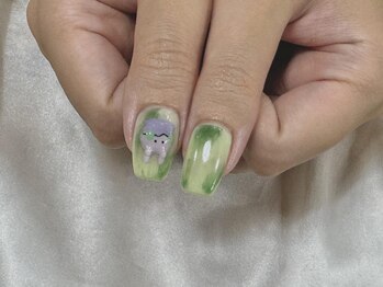 ザラボアングゥ(The Labo ungu)/【3Dパーツネイル】