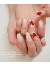 ネイル デザイン グレイス(Grace)/MIYABI持ち込みデザイン