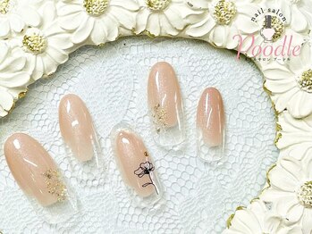 プードル(Poodle)/シンプルデザイン