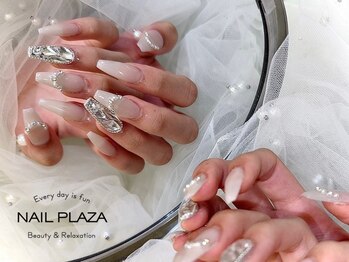 ネイルプラザ 河原町OPA店(NAIL PLAZA)の写真/大バズり間違いナシ！中国系ワンホンネイルも目が離せない◎【10本長さ出し★アートし放題】