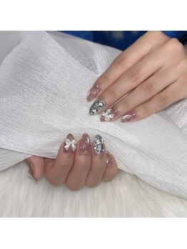 ポリッシュ(POLISH)/リボン×ドット