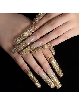 ミカネイルズ 心斎橋店(Mika Nails)の写真/【心斎橋/四ツ橋】モチの良い長さだし/スカルプが大得意！あなたにあったものを提案します☆持ち込み◎