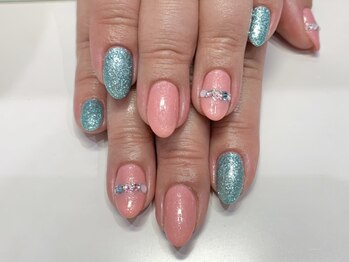 クォーターリゾートネイル(QUARTER RESORT nail)/リングネイル☆