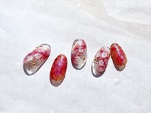 ソウ 難波店 nail salon Sou/たらしこみnail