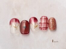 アイネイルズ 横浜EAST店(I-nails)/さくらんぼシースルーネイル