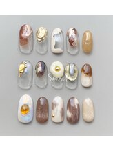 ソーネイル(Soo.nail)/7月定額ネイルシンプデザイン