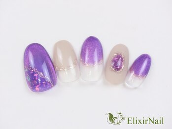 エリクサーネイル 神田(Elixir Nail)/シンプル/クーポン使用