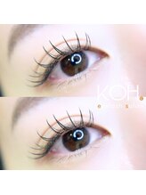 コウ 甲子園口店(KOH)/韓国風マツエク/束感