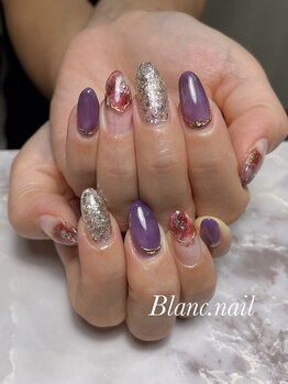 ブランネイル(BLANC.nail)/90分持ち込みデザインコース
