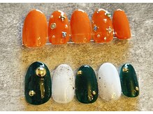 ブラウンネイル(brown nail)/〈定額デザイン6000円〉